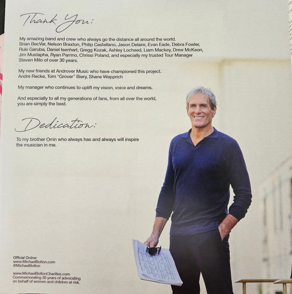 Michael Bolton : Spark Of Light (LP, Album, Ltd, Whi)