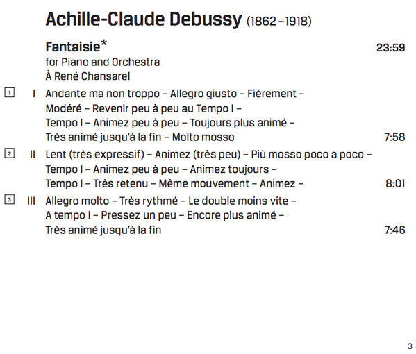 Jean-Efflam Bavouzet, BBC Symphony Orchestra, Yan Pascal Tortelier : Ravel Debussy Massenet (SACD, Hybrid, Multichannel)