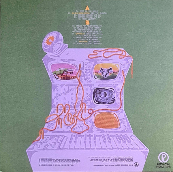 Mort Garson : Journey To The Moon And Beyond (LP, Comp, Ltd, Red)