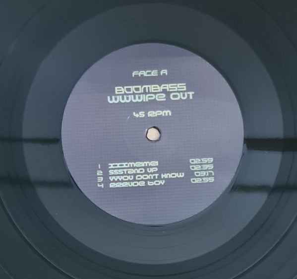 Boom Bass : Wwwipe Out (LP, Album)