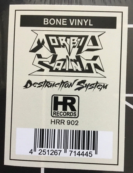 Morbid Saint : Destruction System (LP, Album, Ltd, RE, RM, Bon)