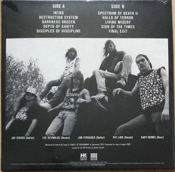 Morbid Saint : Destruction System (LP, Album, Ltd, RE, RM, Bon)
