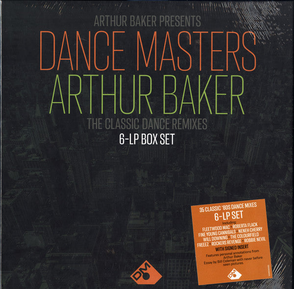 Arthur Baker : Dance Masters: Arthur Baker (The Classic Dance Remixes) (6xLP, Comp + Box)