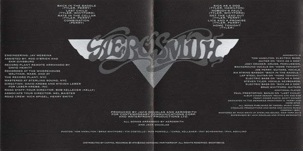 Aerosmith : Rocks (CD, Album, RE, RM)