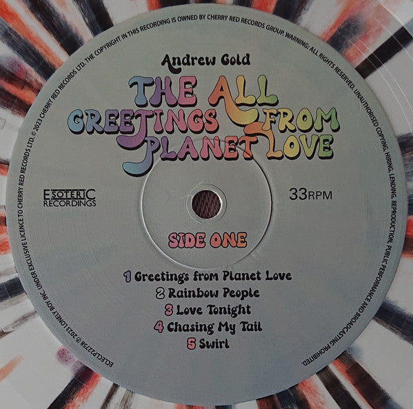 The Fraternal Order Of The All : Greetings From Planet Love (2x10", Album, Ltd, RE, RM, Gat)
