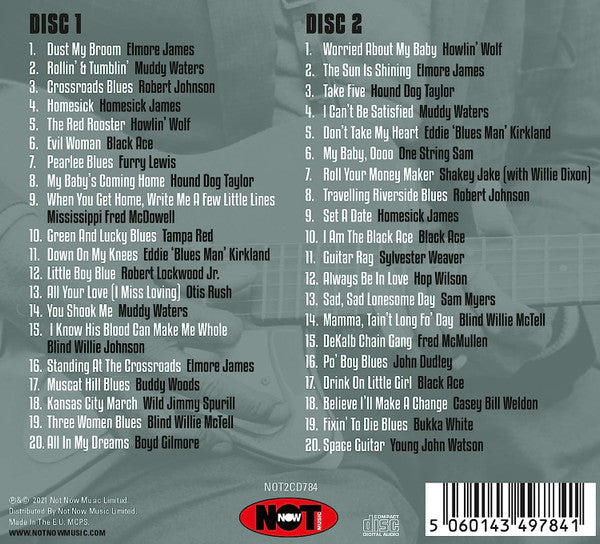 Various : Slide Guitar Blues (2xCD, Comp)