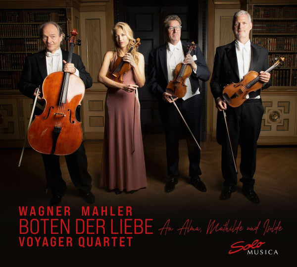 Richard Wagner, Gustav Mahler, Voyager Quartet : Boten Der Liebe (CD, Album)