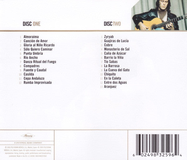Paco De Lucia* : Gold (2xCD, Comp, RM)