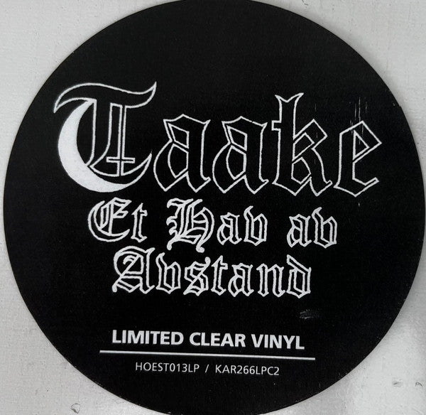 Taake : Et Hav Av Avstand (LP, Album, Ltd, Cle)
