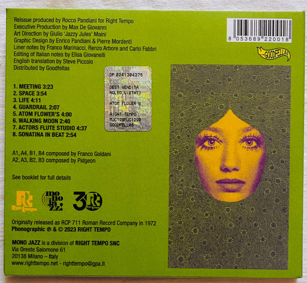 Gino Marinacci : Atom Flower's (CD, Album, RE)