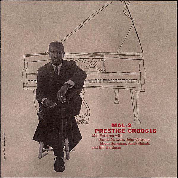 Mal Waldron With Jackie McLean, John Coltrane, Idrees Sulieman, Sahib Shihab And Bill Hardman : Mal/2 (LP, Album, Mono, RE, 180)