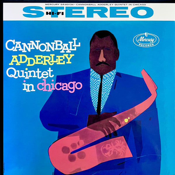 The Cannonball Adderley Quintet : Cannonball Adderley Quintet In Chicago (LP, Album, RE, 180)