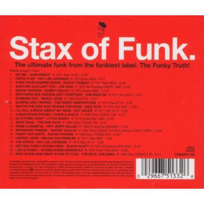 Various : Stax Of Funk. The Funky Truth (CD, Comp)