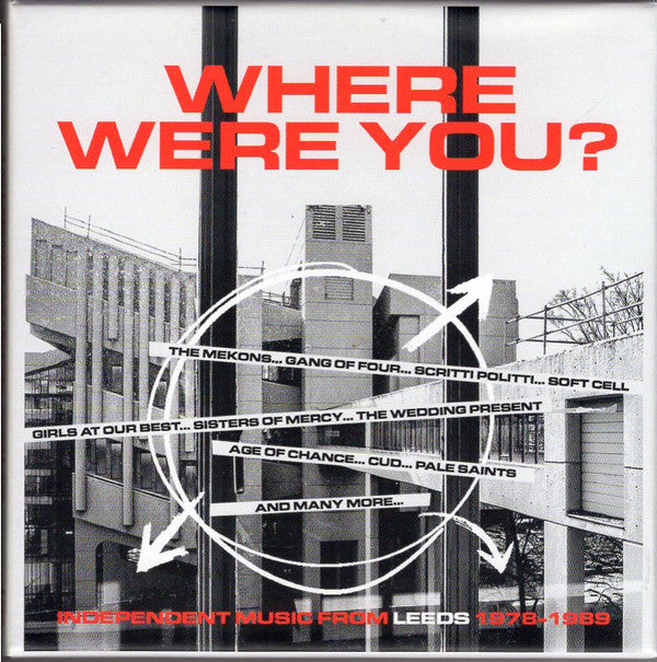 Various : Where Were You? (Independent Music From Leeds 1978-1989) (3xCD, Comp + Box)