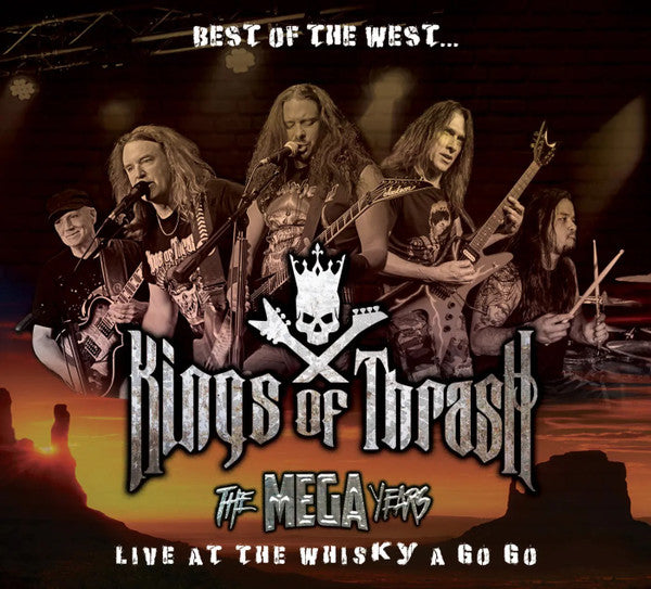 Kings Of Thrash : Best Of The West...The Mega Years–Live At The Whisky A Go Go (2xLP, Album, Ltd, Gol)