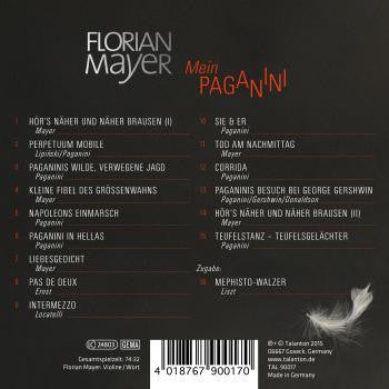 Florian Mayer : Mein Paganini  (CD, Album)