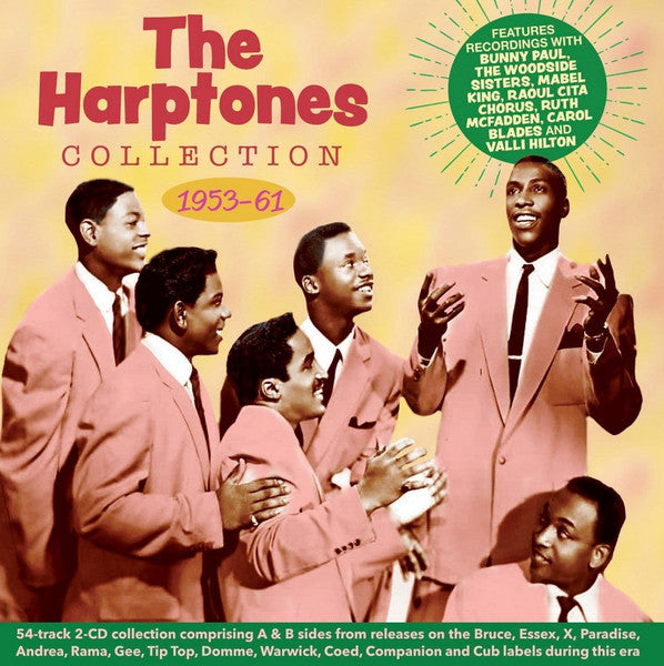 The Harptones : The Harptones Collection 1953-61 (2xCDr, Comp)