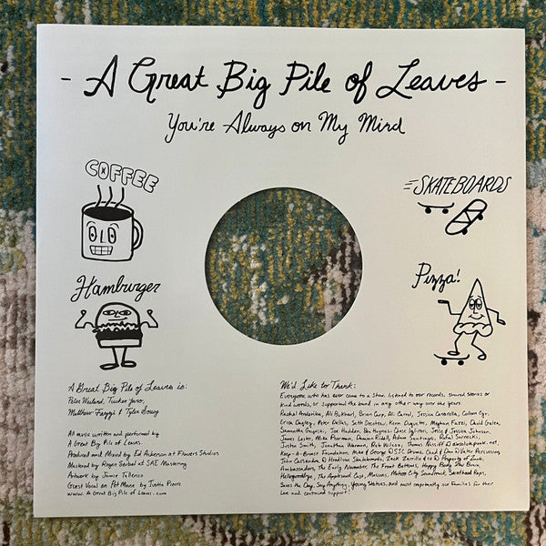 A Great Big Pile Of Leaves : You're Always On My Mind (LP, Album, Ltd, Min)