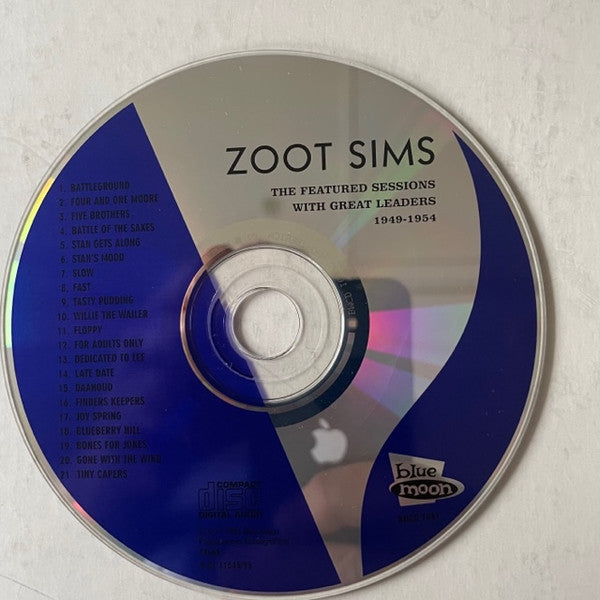 Zoot Sims : The Featured Sessions With Great Leaders 1949-1954 (CD, Comp)