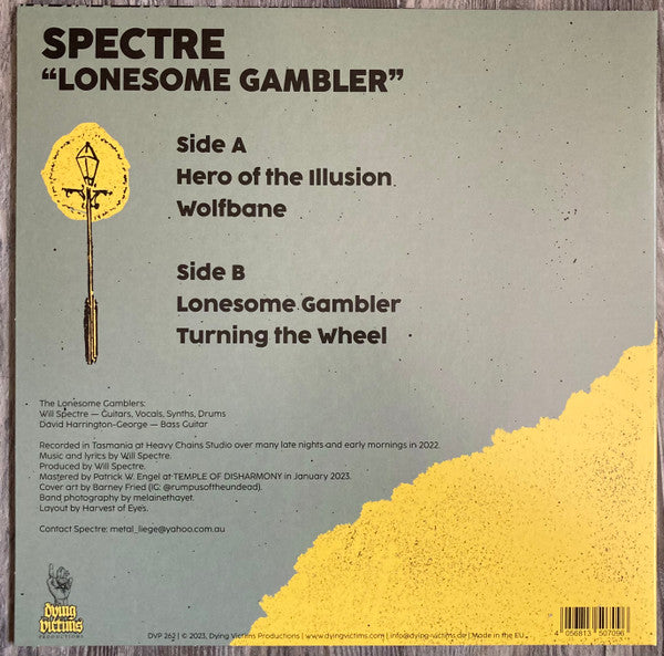 Spectre (30) : Lonesome Gambler (12", MiniAlbum, S/Edition, Hig)