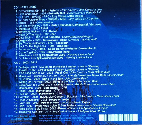 John Lawton : Celebrating The Life Of John Lawton (2xCD, Comp)