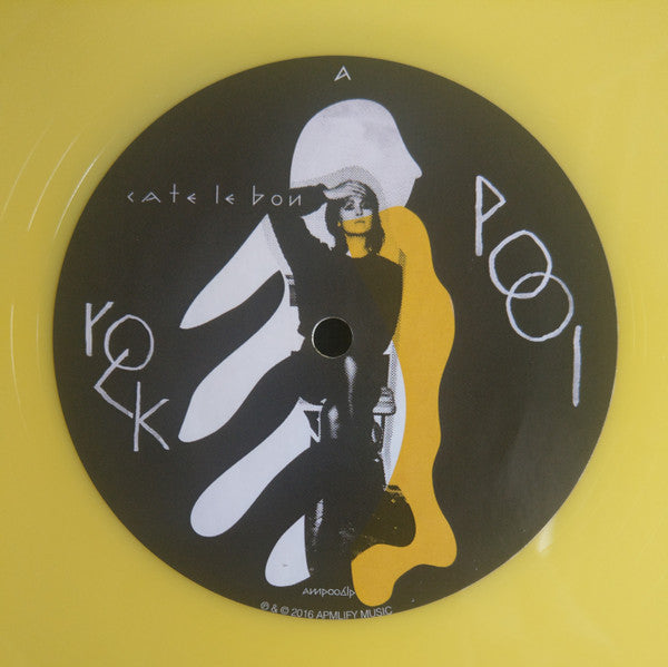 Cate Le Bon : Rock Pool (12", EP, Ltd, RE, Yel)