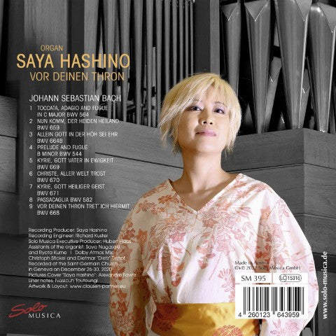 Johann Sebastian Bach, Saya Hashino : Vor Deinen Thron (CD)