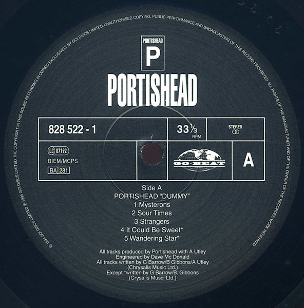 Portishead : Dummy (LP, Album, RE)