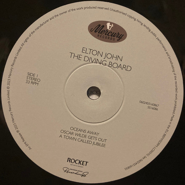 Elton John : The Diving Board (2xLP, Album, RE)