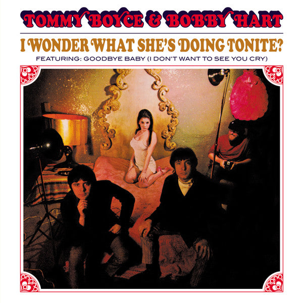 Boyce & Hart : I Wonder What She's Doing Tonite? (LP, Album, Ltd, RE, RM, Red)
