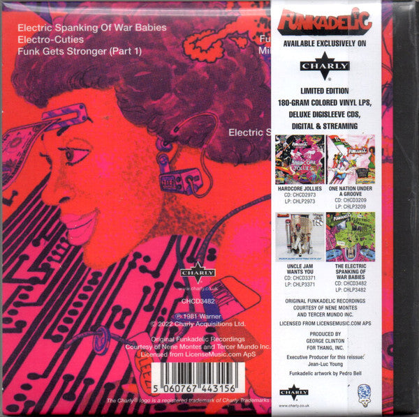 Funkadelic : The Electric Spanking Of War Babies (CD, Album, RE, RM)