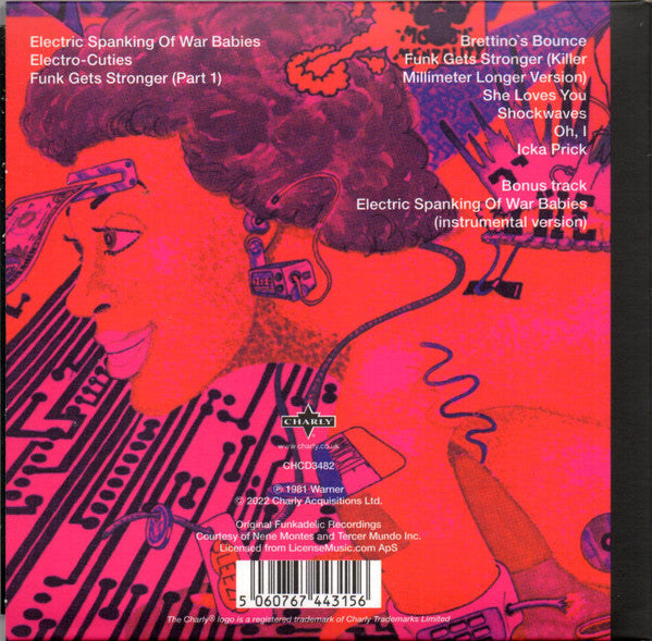 Funkadelic : The Electric Spanking Of War Babies (CD, Album, RE, RM)
