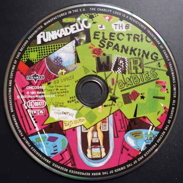 Funkadelic : The Electric Spanking Of War Babies (CD, Album, RE, RM)