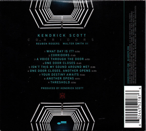 Kendrick Scott, Reuben Rogers, Walter Smith III : Corridors (CD, Album)