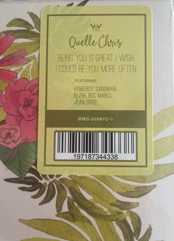 Quelle Chris : Being You Is Great! I Wish I Could Be You More Often (LP, RP, Spl)