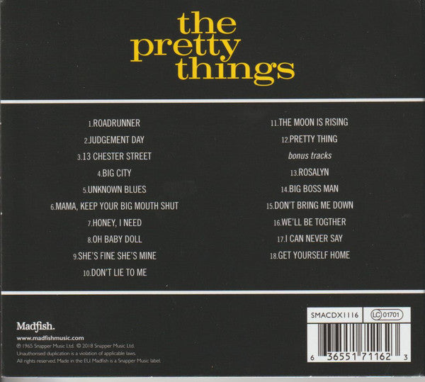 The Pretty Things : The Pretty Things  (CD, Album, RE, RP)