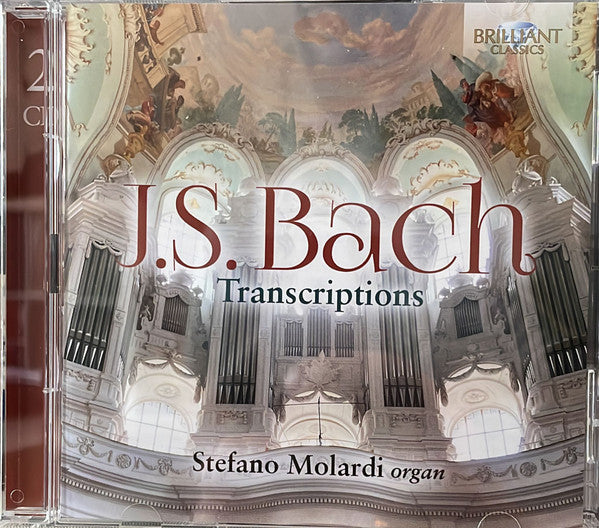 Stefano Molardi, Johann Sebastian Bach : J.S. Bach - Transcriptions (2xCD, Album)