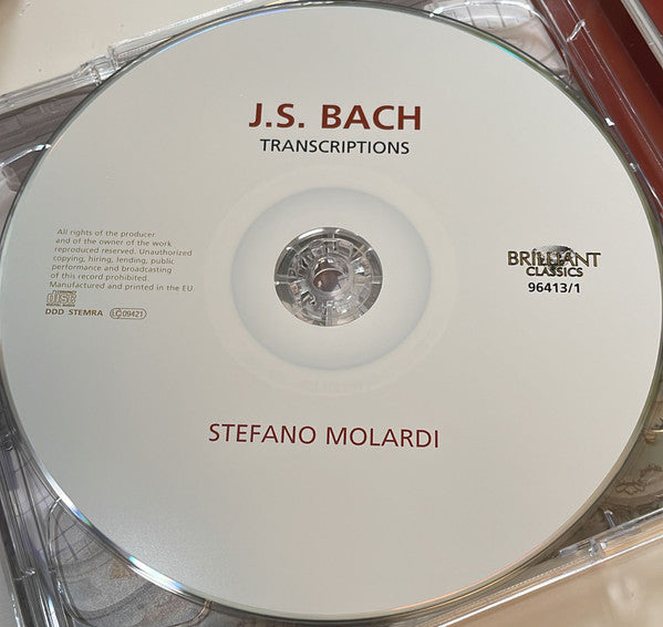 Stefano Molardi, Johann Sebastian Bach : J.S. Bach - Transcriptions (2xCD, Album)