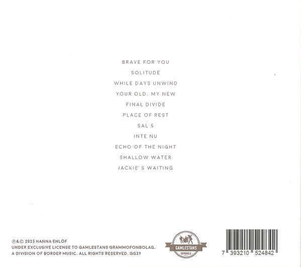 Hanna Enlöf : Solitude (CD, Album)