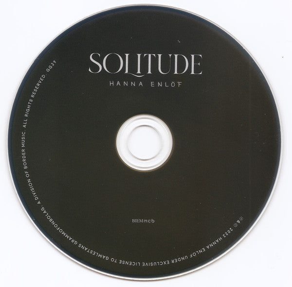Hanna Enlöf : Solitude (CD, Album)
