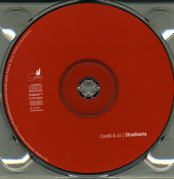 Daniel Cuiller ,  Antoine Ladrette - Benjamin Perrot, Jocelyne Cuiller : Corelli & Co / Stradivaria (CD, Album, Dig)