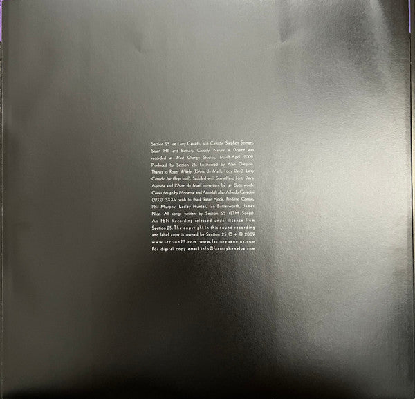 Section 25 : Nature + Degree (LP, Ltd, RE, Pur)