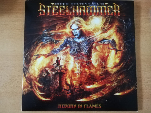 Chris Boltendahl's Steelhammer : Reborn In Flames (LP, Album)