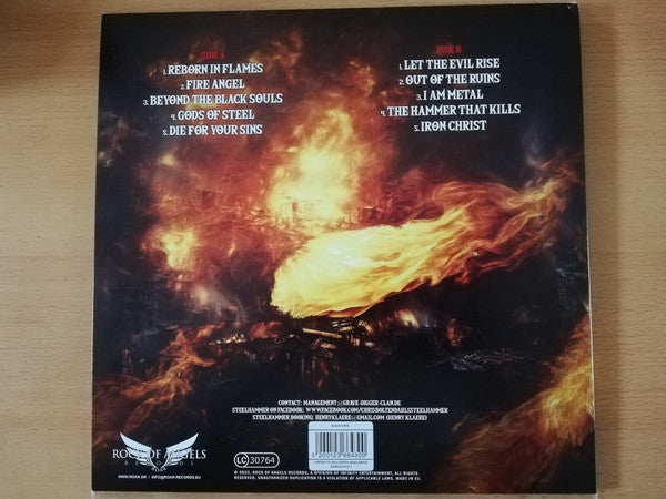 Chris Boltendahl's Steelhammer : Reborn In Flames (LP, Album)
