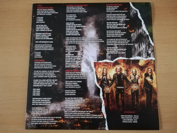 Chris Boltendahl's Steelhammer : Reborn In Flames (LP, Album)