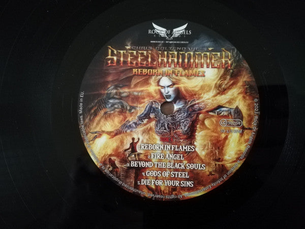 Chris Boltendahl's Steelhammer : Reborn In Flames (LP, Album)