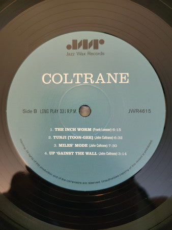 The John Coltrane Quartet : Coltrane (LP, Album, Ltd, RE, 180)