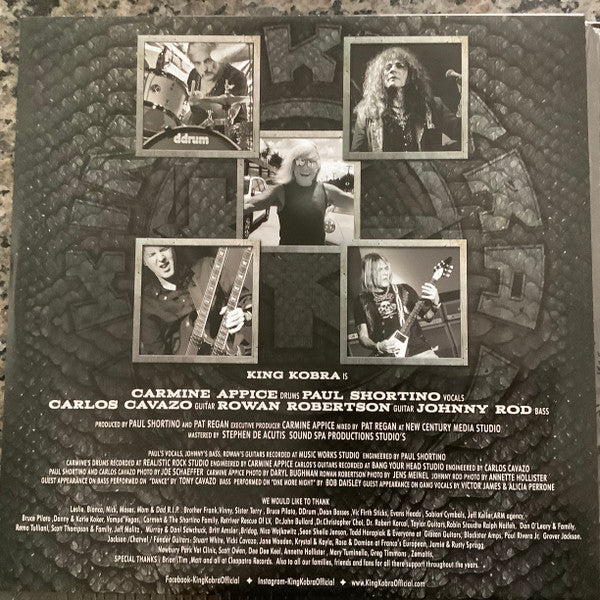 King Kobra (4) : We Are Warriors (LP, Album, Ltd, Gre)
