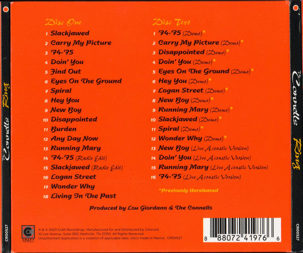 The Connells : Ring (CD, Album, Dlx, RE, RM + CD, Comp, Dlx)