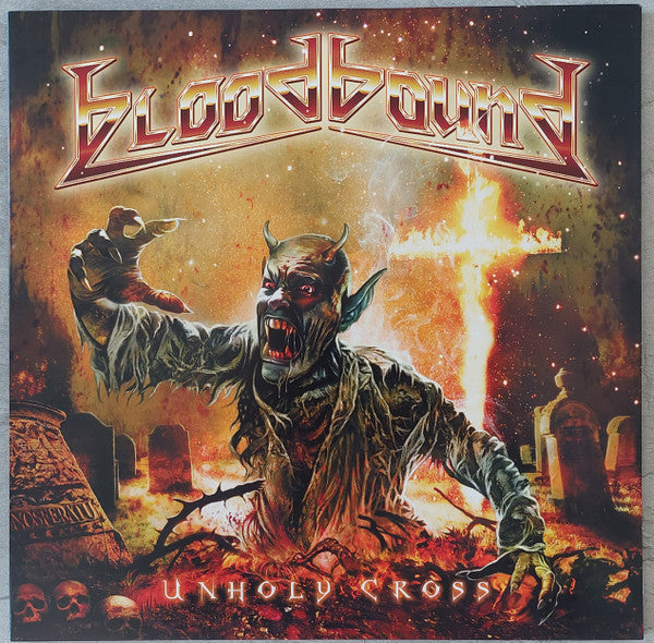 Bloodbound : Unholy Cross (LP, Album, RE, Cle)